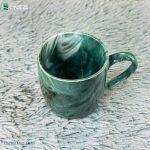 Ceramic Mug - Green Marble, Ceramic Coffee Cup, Marble Cup, Mr-Mrs Mug, Ceramicware, Ceramic Cup,Mug, Dhaka Store, Porcelaina Mug