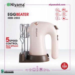 Niyama Hand Mixer & Egg Beater (NEB-2502), hand mixer, egg beater, cake baking
