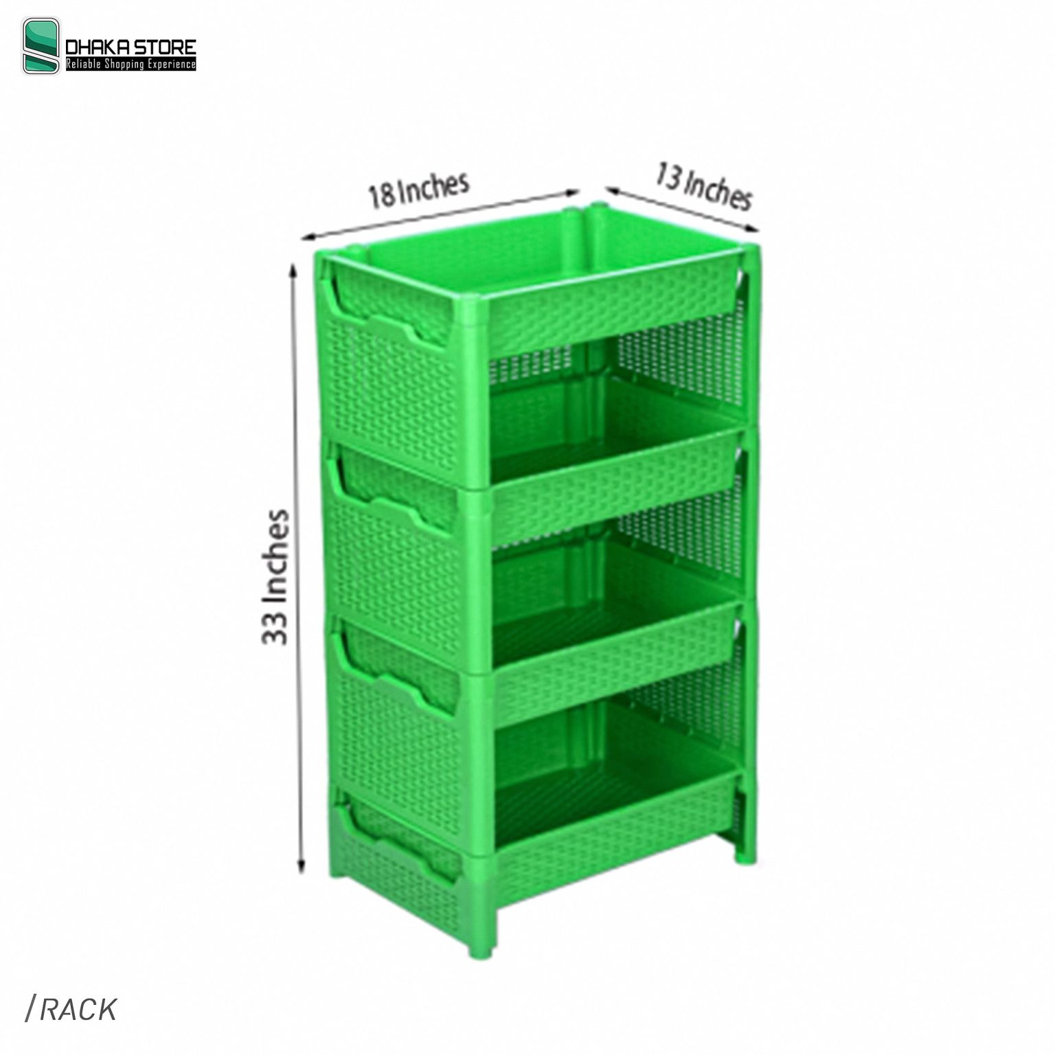 RFL Plastic Premium Shoe Rack - Red | Dhaka Store | Plastic Rack Price ...