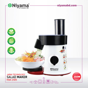 Niyama, Niyama Salad Maker NSM-2505, dhaka store, vegetable hopper, vegetable cutter